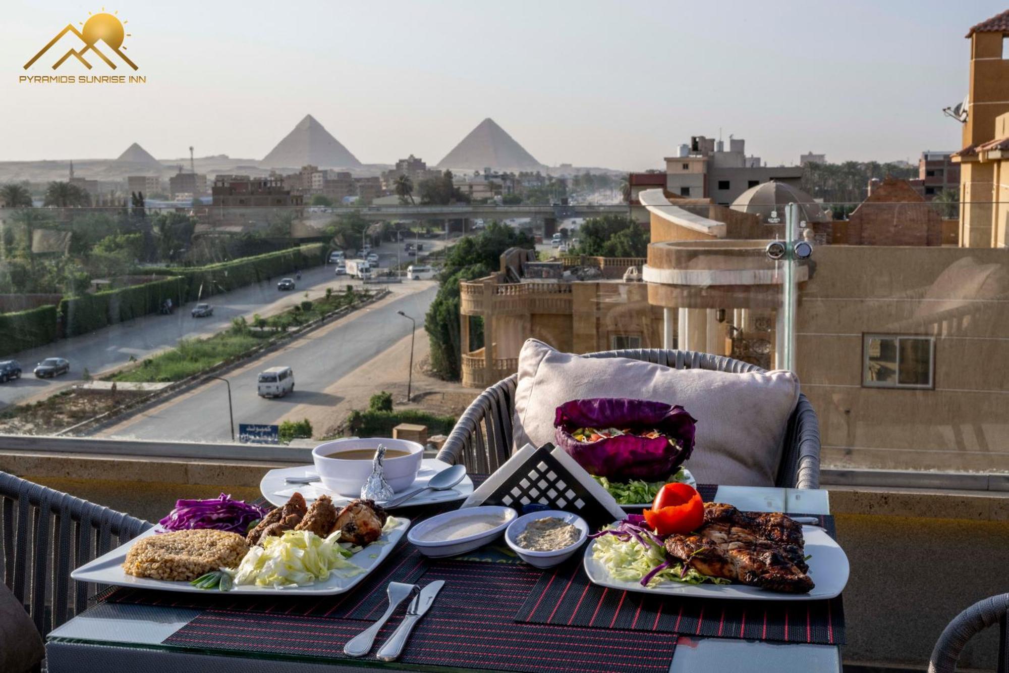 Pyramids Sunrise